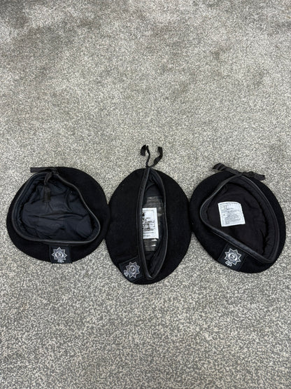 3x Ex Police Norfolk Constabulary Beret VPC Cadet Job Lot