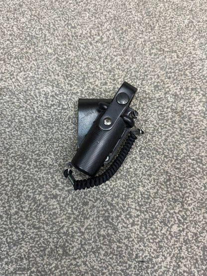 Ex Police CS Pepper Spray Angled Holder Peter Jones Duty Belt & Lanyard