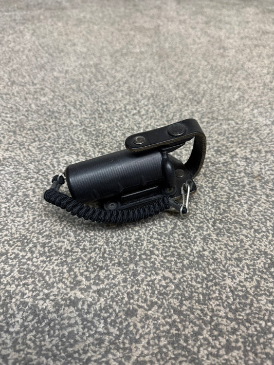 Ex Police CS Pepper Spray Angled Holder Peter Jones Duty Belt & Lanyard