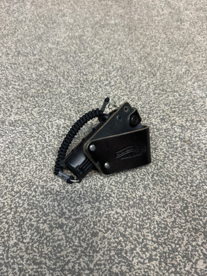 Ex Police CS Pepper Spray Angled Holder Peter Jones Duty Belt & Lanyard