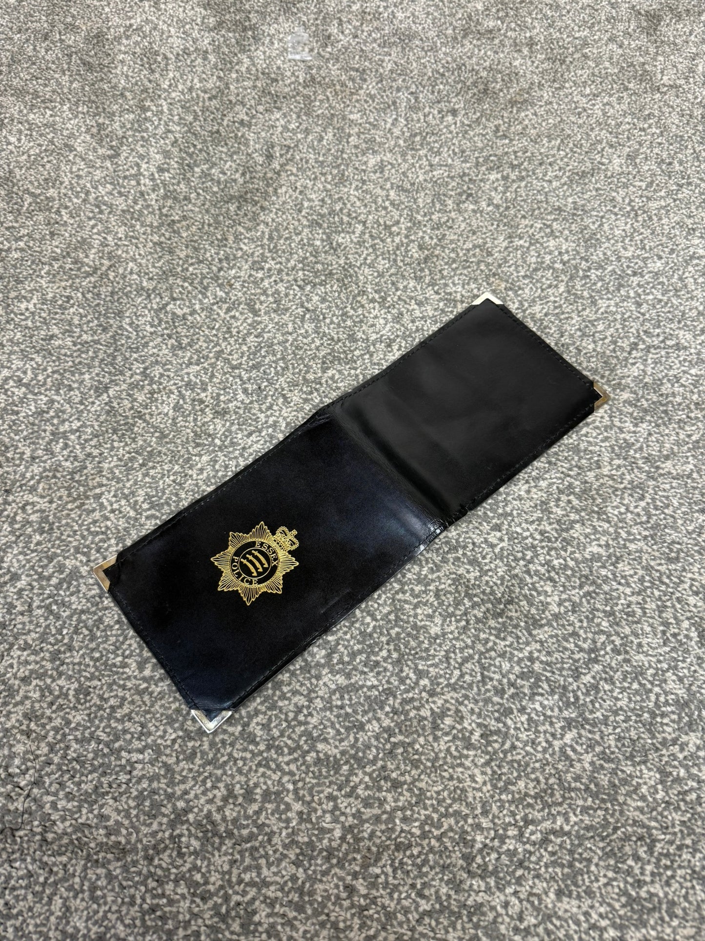 Ex Police Leather Notebook Holder A6 Collectable Display
