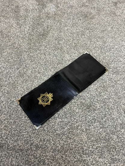 Ex Police Leather Notebook Holder A6 Collectable Display