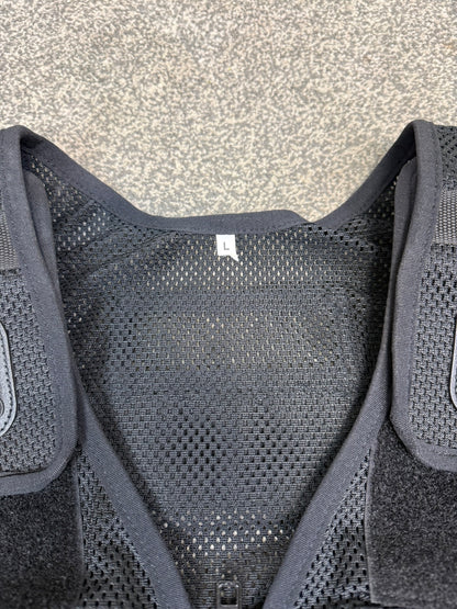 Ex Essex Police Black Arktis Tactical Utility Vest & Pouches Security Airsoft - Large
