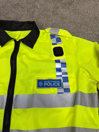Ex British Transport Police BTP Hi Vis Vest Bomber Vest Collector Display TV Film Uniform