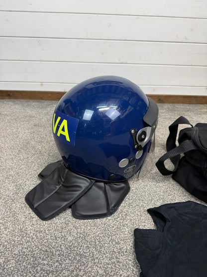 Ex Police Argus Riot Helmet Hood & Bag APH05G TV Film Collectable Display