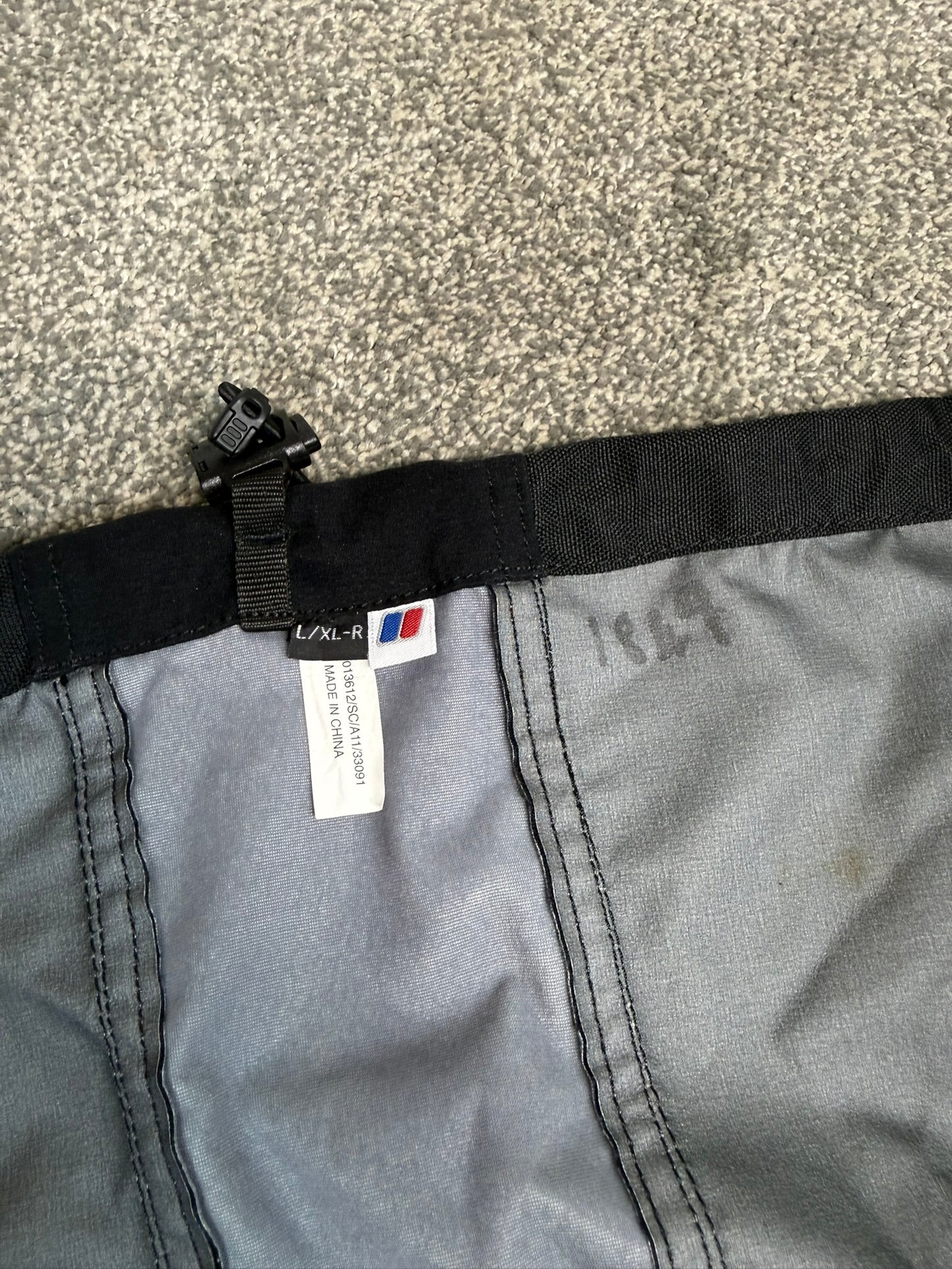 Berghaus Gore-Tex GTX II Boot Gaiters - Black - L/XL Regular