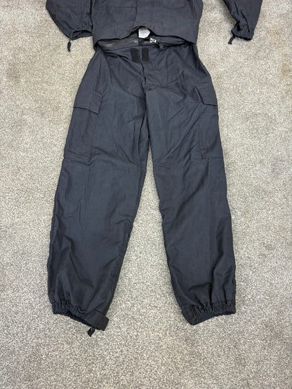 Ex Police 2 Piece Coverall Riot Suit SMALL Derby Unitex - Badged