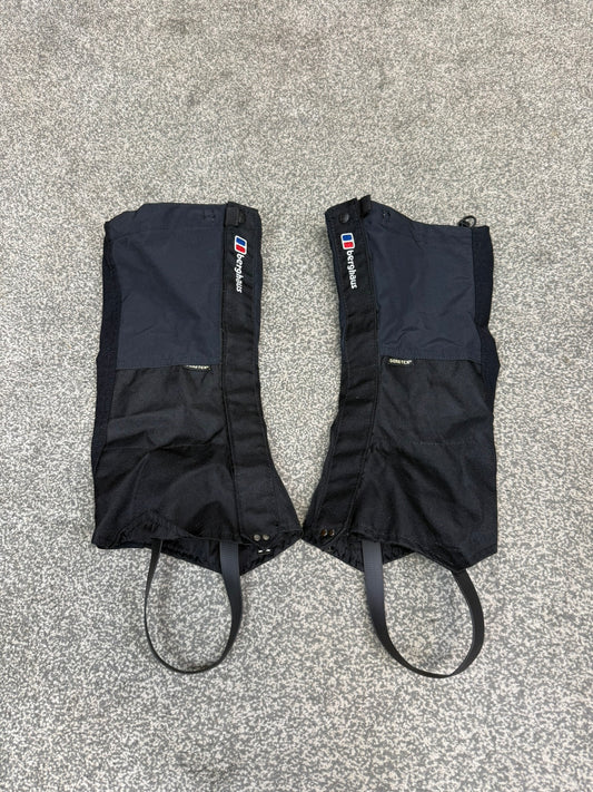 Berghaus Gore-Tex GTX II Boot Gaiters - Black - L/XL Regular