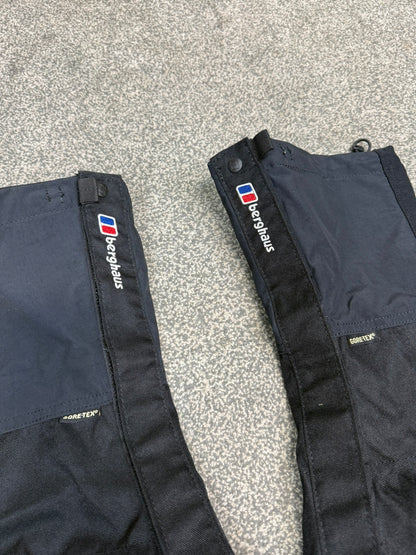 Berghaus Gore-Tex GTX II Boot Gaiters - Black - L/XL Regular