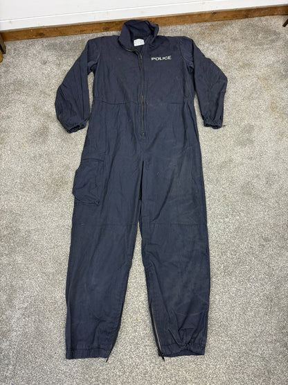 Ex Police Coverall Riot Suit LARGE PSU Riot Overalls - Badged