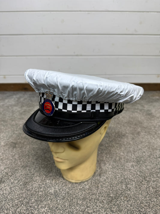 Ex Essex Police Inspector Peak Cap Traffic Hat Collector Memorabilia Display