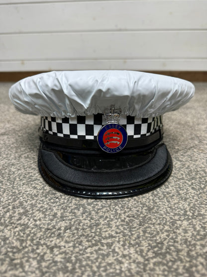 Ex Essex Police Inspector Peak Cap Traffic Hat Collector Memorabilia Display
