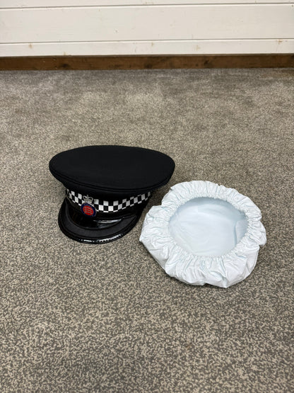 Ex Essex Police Inspector Peak Cap Traffic Hat Collector Memorabilia Display