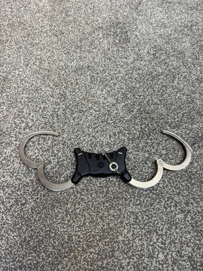 Ex Police TCH840 Rigid Handcuffs Cuffs With Key Security Collectable Memorabilia