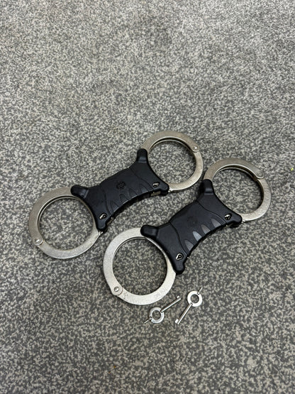 Ex Police TCH840 Rigid Handcuffs Cuffs With Key Security Collectable Memorabilia