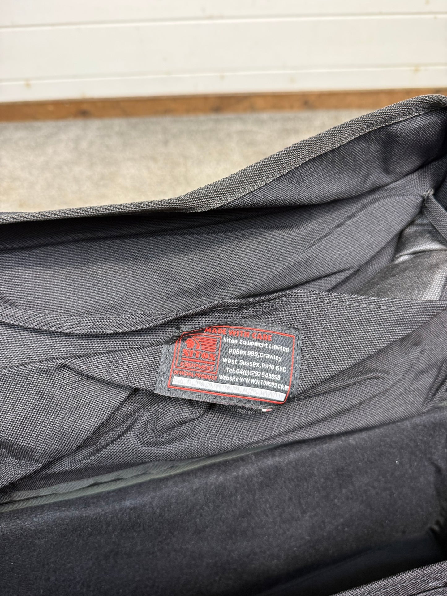 Ex Police Niton Tactical Black Patrol Bag Duty Kit Bag - Paramedic Security Medic
