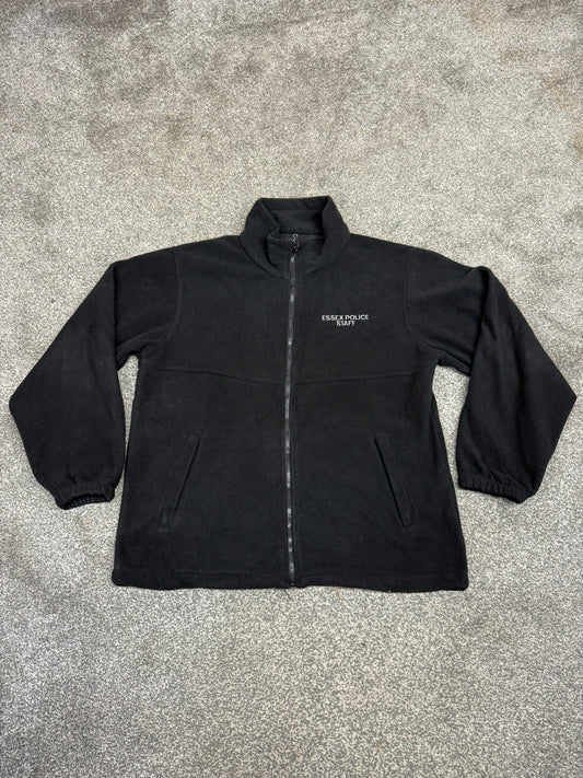 Ex Police Fleece "ESSEX POLICE STAFF" Zipped Jumper