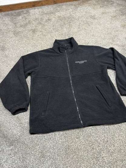 Ex Police Fleece "ESSEX POLICE STAFF" Zipped Jumper