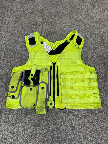 Ex Police Safariland Molle Vest Hi-Vis Tactical Utility Security Vest - Medium