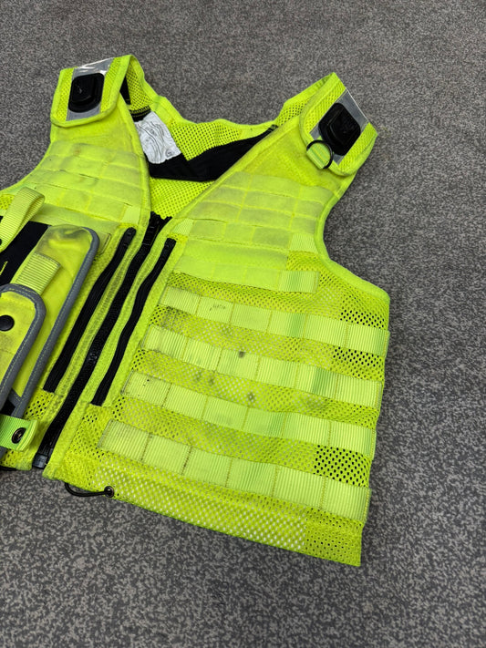 Ex Police Safariland Molle Vest Hi-Vis Tactical Utility Security Vest - Medium