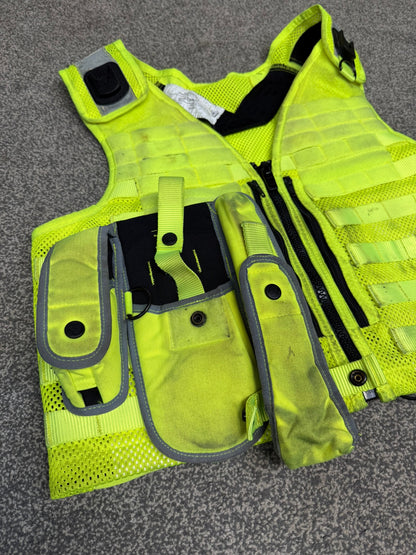 Ex Police Safariland Molle Vest Hi-Vis Tactical Utility Security Vest - Medium