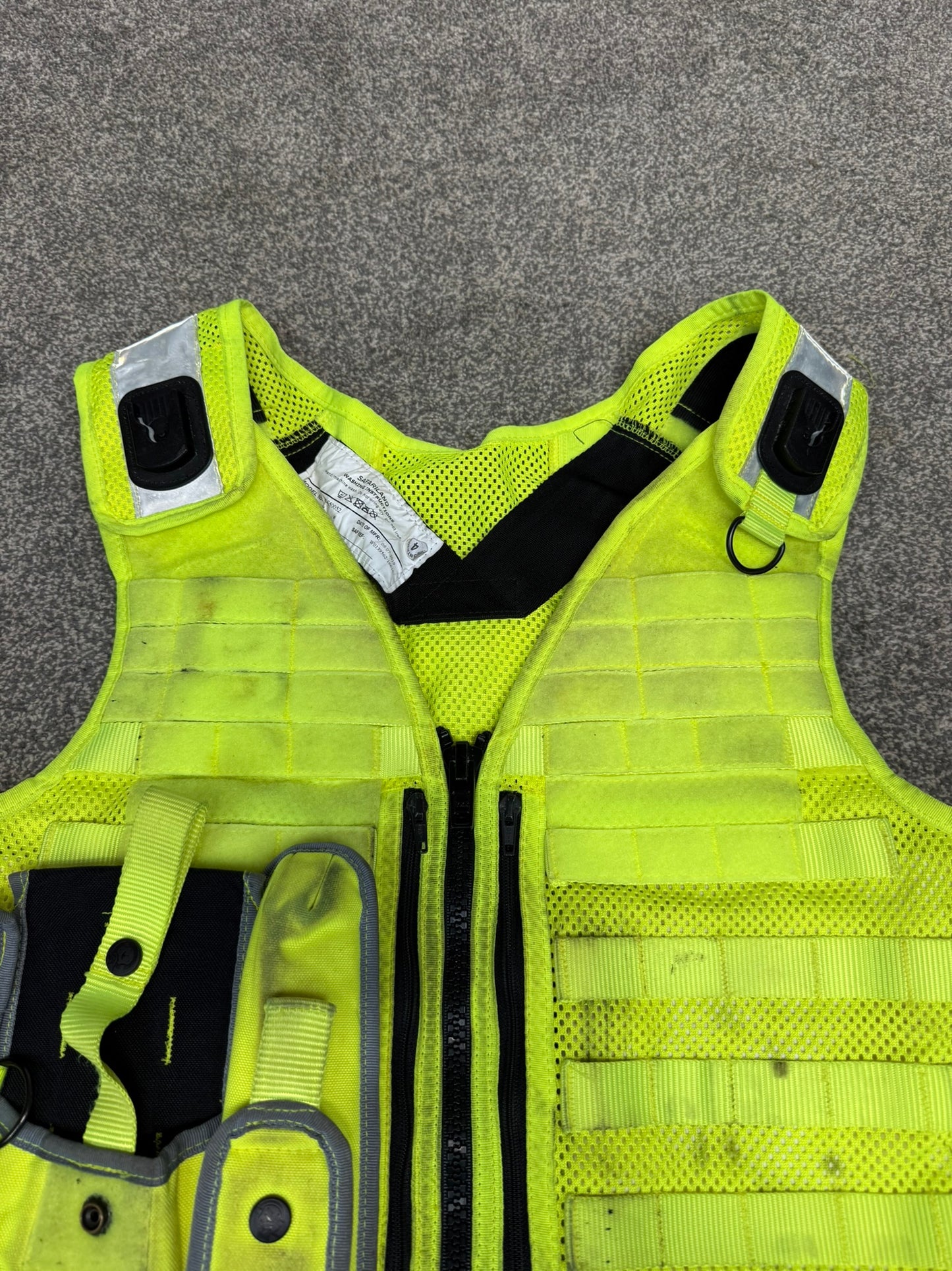 Ex Police Safariland Molle Vest Hi-Vis Tactical Utility Security Vest - Medium