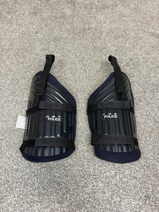 Ex Police Public Order Riot Thigh Guards BADGED TV Film Uniform