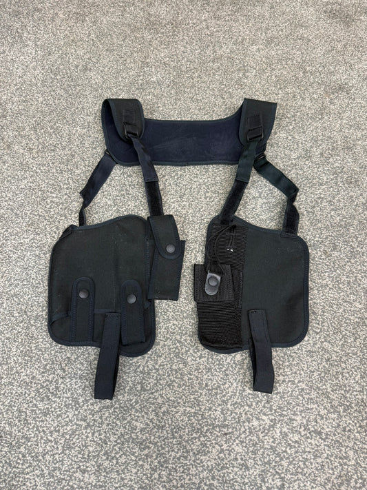 Ex Police Covert Harness Security Close Protection Radio Cuff Baton CS Pouch