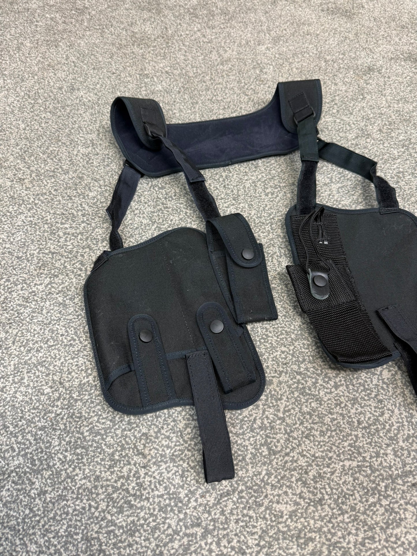 Ex Police Covert Harness Security Close Protection Radio Cuff Baton CS Pouch