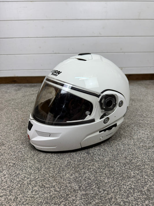 Ex Police Nolan Flip-Up N103 Classic N-Com Motorcycle Helmet - Large
