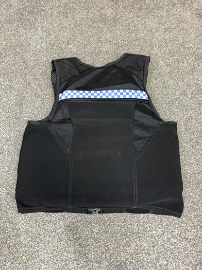 Ex Police Black Cooneen Body Armour Vest Anti Stab & Ballistic HG1A & KR1 Security - MEDIUM