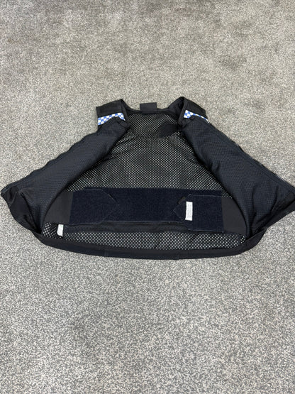 Ex Police Black Cooneen Body Armour Vest Anti Stab & Ballistic HG1A & KR1 Security - MEDIUM