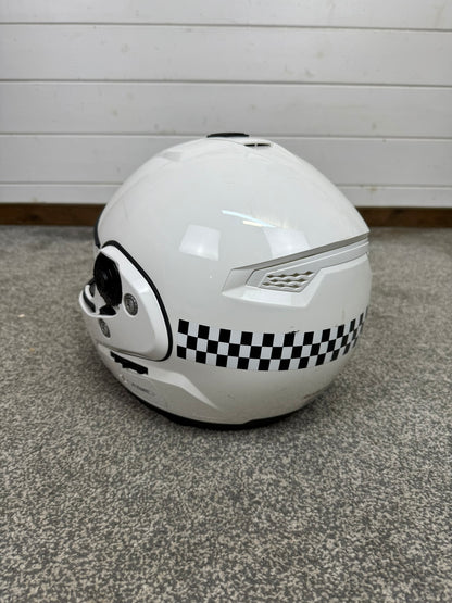 Ex Police Nolan Flip-Up N103 Classic N-Com Motorcycle Helmet - X Large