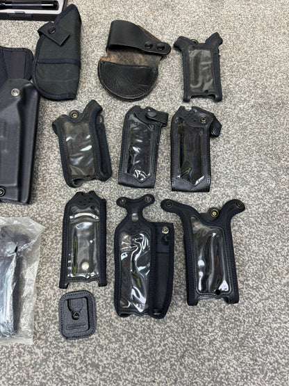 Ex Police Accessory Job Lot Holster Radio Pouches CS Spray Holders Security Lot