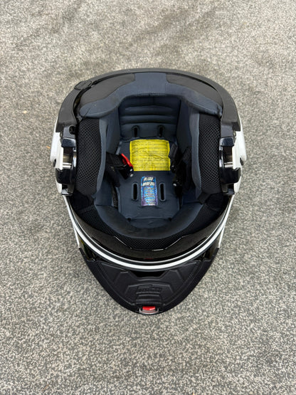 Ex Police Nolan Flip-Up N103 Classic N-Com Motorcycle Helmet - X Large