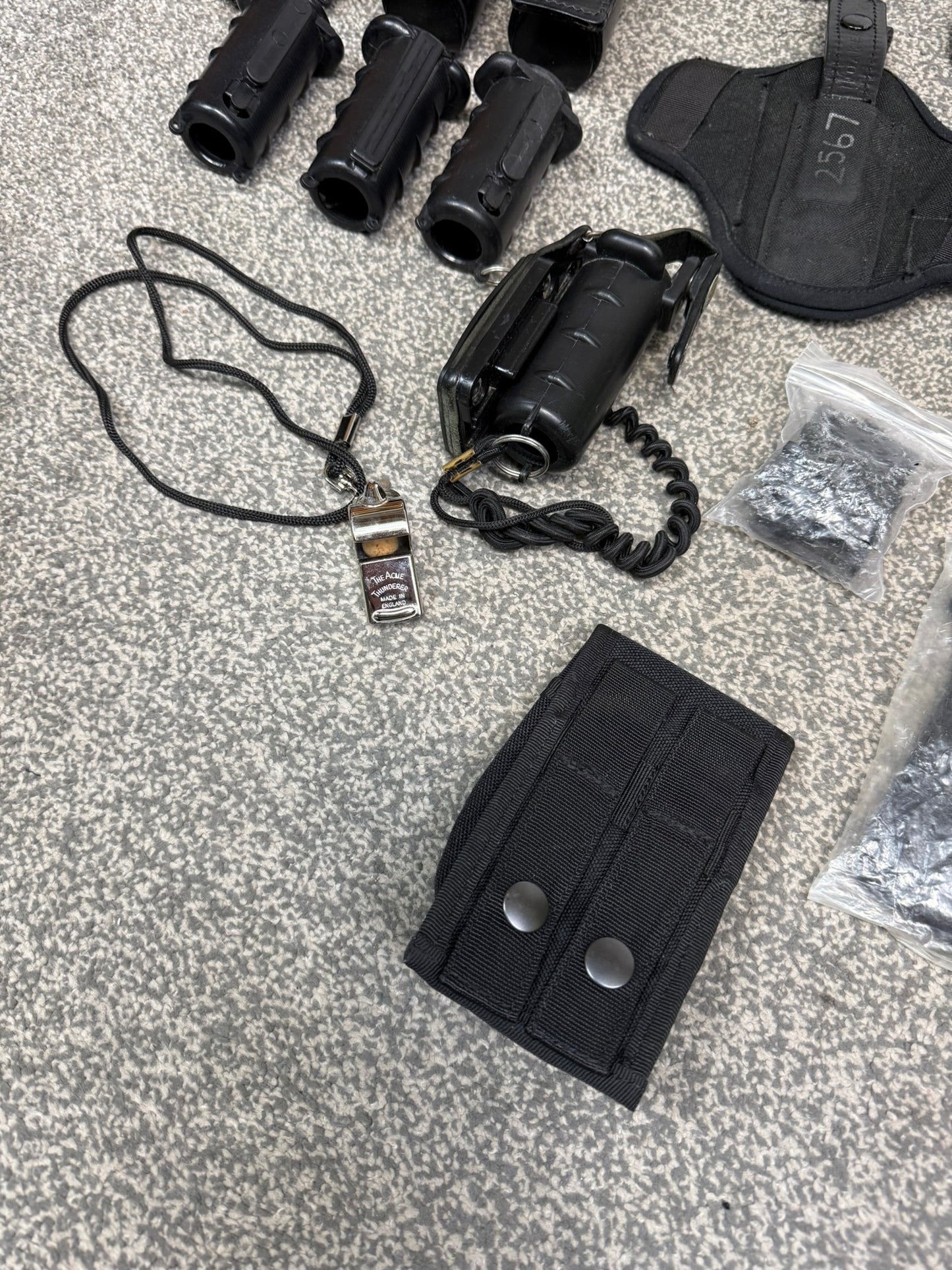 Ex Police Accessory Job Lot Holster Radio Pouches CS Spray Holders Security Lot