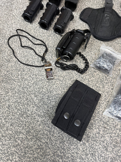 Ex Police Accessory Job Lot Holster Radio Pouches CS Spray Holders Security Lot