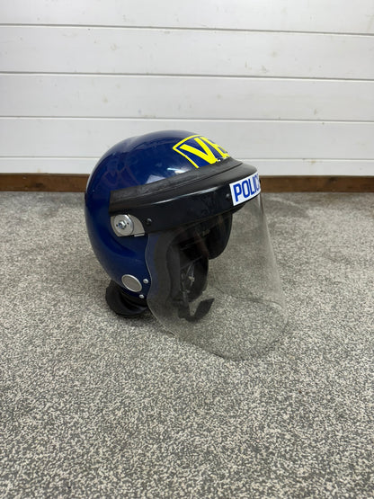 Ex Police Riot Helmet Genuine Obsolete Collectable Display Airsoft Paintball