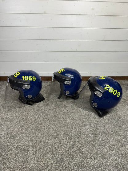 Ex Police Riot Helmet Genuine Obsolete Collectable Display Airsoft Paintball