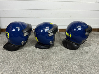 Ex Police Riot Helmet Genuine Obsolete Collectable Display Airsoft Paintball