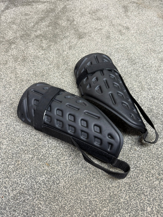 Ex Police Riot Thigh Guards PAIR Public Order Guards Airsoft Paintball