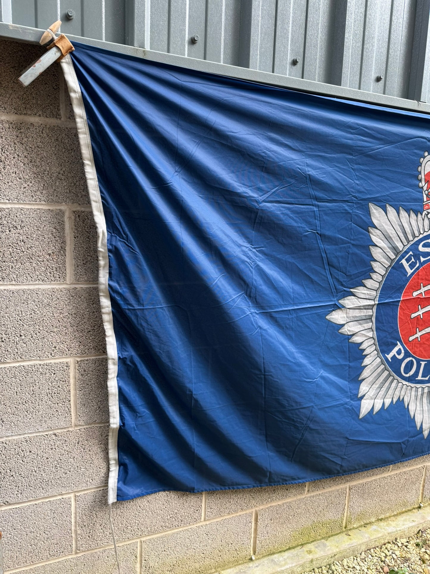 Genuine Essex Police Flag Large Police Station Flag Memorabilia Collectable Display