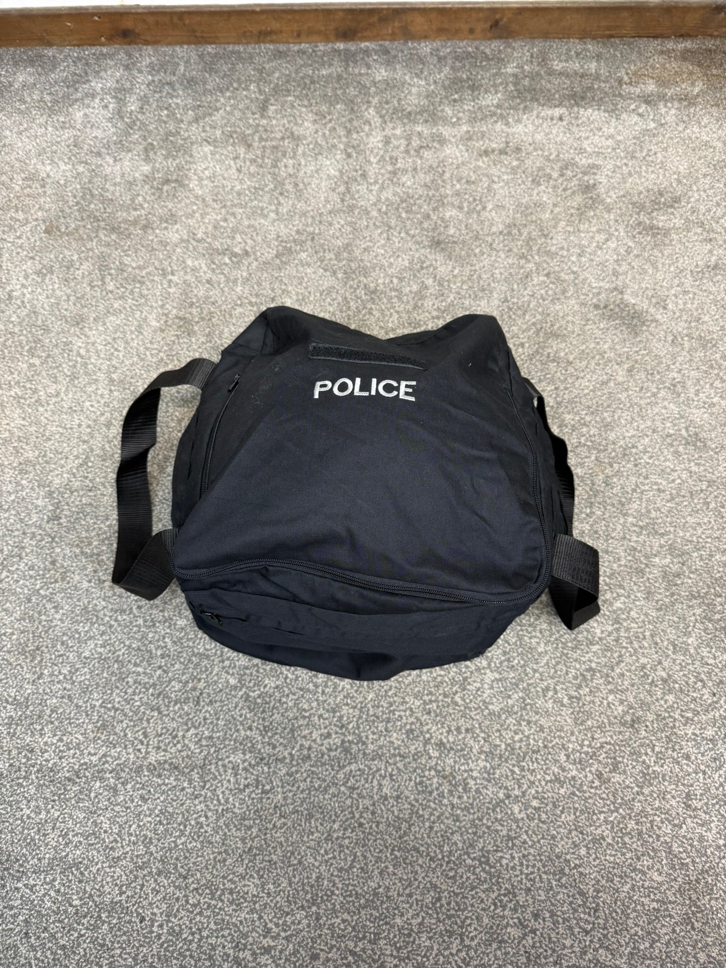 Ex Police Guardian Riot Helmet Hood & Bag TV Film Collectable Display