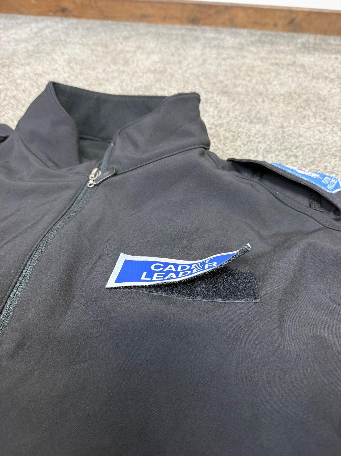 Ex Essex Police Volunteer Cadet Leader Soft Shell Jacket Fleece Collector Display