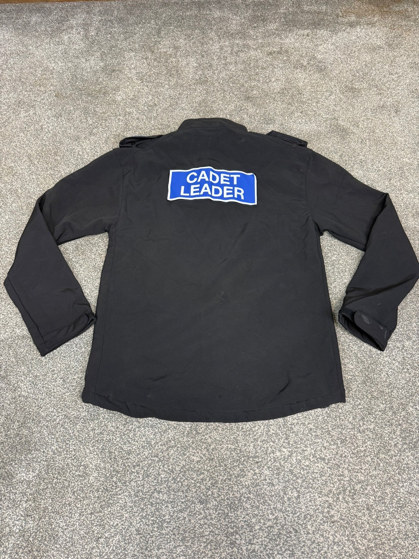 Ex Essex Police Volunteer Cadet Leader Soft Shell Jacket Fleece Collector Display