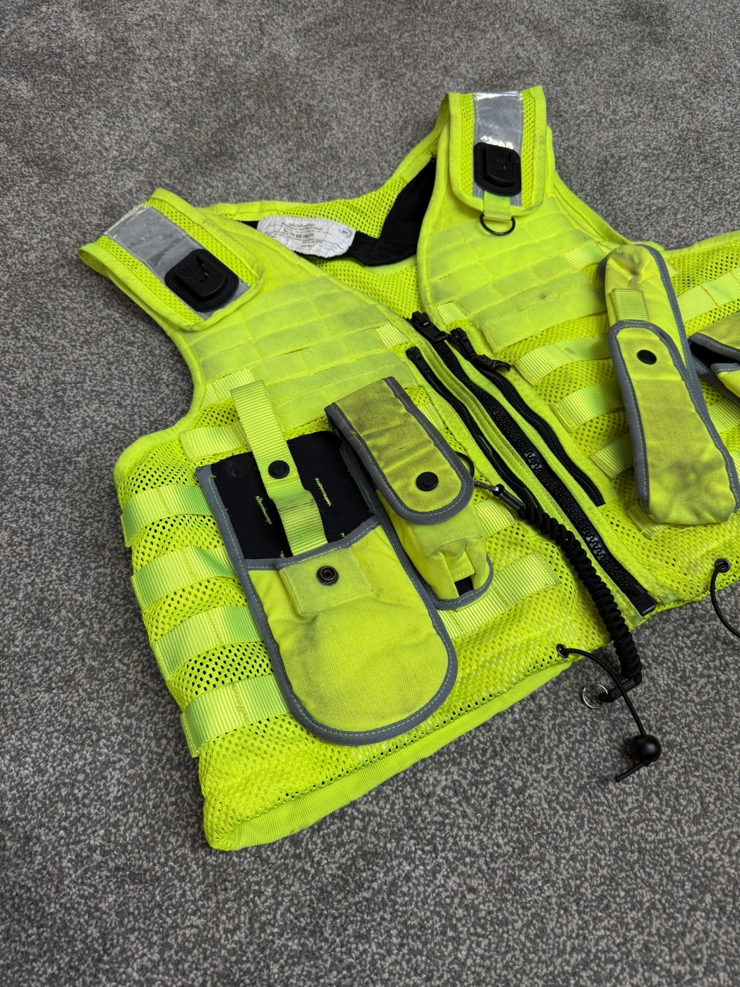 Ex Police Hi Vis Safariland Vest Molle Tactical Utility Security Vest XXL