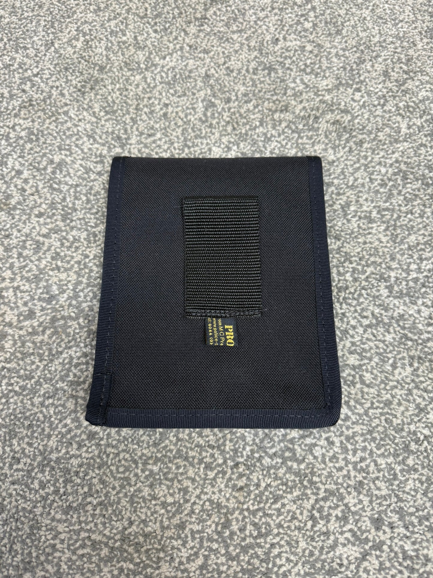 Ex Police Protec Document Belt Pouch Black Notebook Pouch Security Patrol