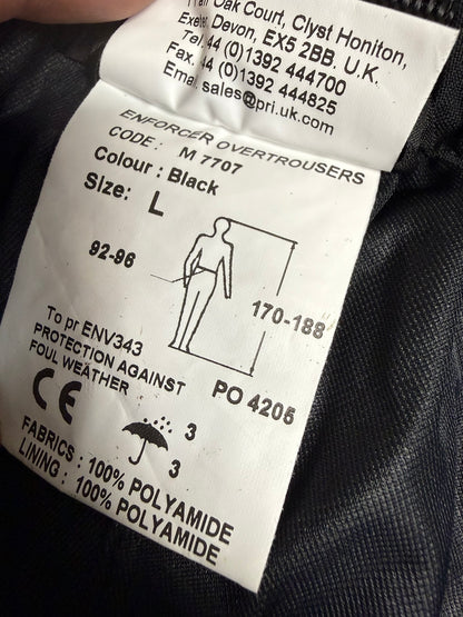 Ex Police Second Element Enforcer Waterproof Cargo Trousers Security Hiking Walking