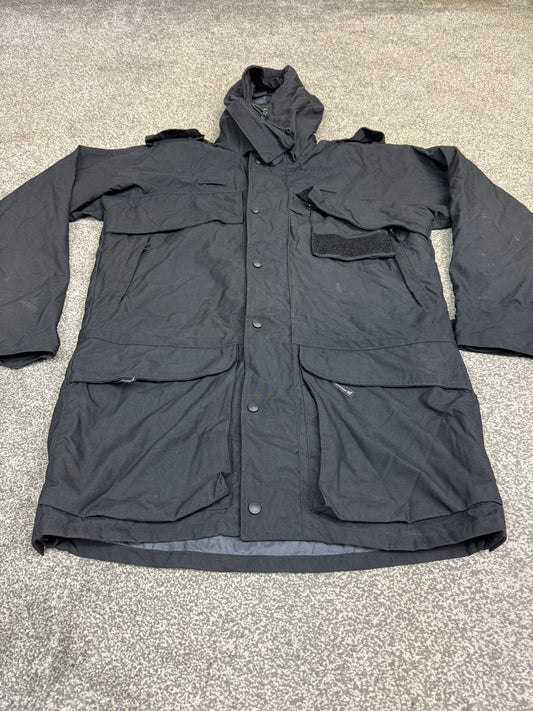 Karrimor Enforcer SF Jacket Tactical Waterproof Black Hooded Outdoor Security