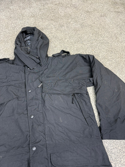 Karrimor Enforcer SF Jacket Tactical Waterproof Black Hooded Outdoor Security
